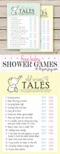 Free Printable Baby Shower Game Old Wives Tales Aspen Jay