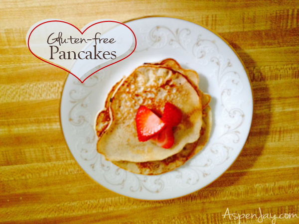 Simply healthy gluten free pancake recipe