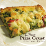 The BEST gluten-free pizza crust