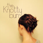knotty bun hair tutorial simple