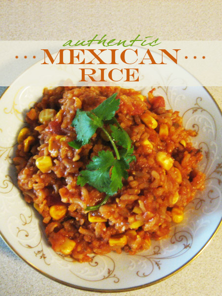 spanish rice, mexican rice, easy and healthy