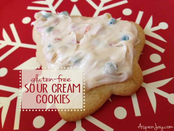 old fashioned sour cream cookies- gluten free