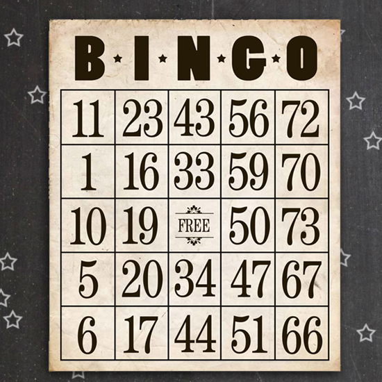 Free Bingo Cards To Print 1 90