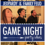Game Party! Mix of Jeopardy, Minute2winIt, and Family Feud. This looks would be such a fun party to throw... and not too much prep work which I am ALL about!