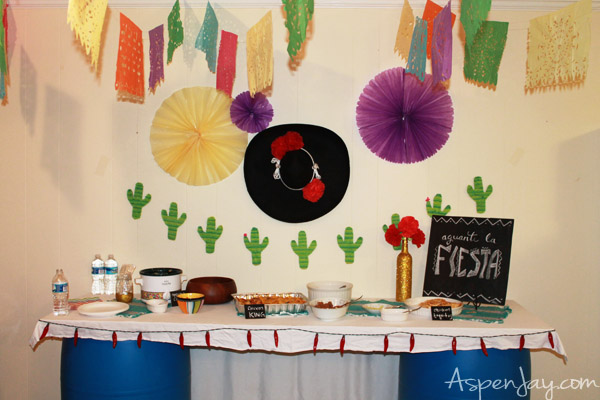Fiesta Party ideas- super cute, cheap, and easy to make!