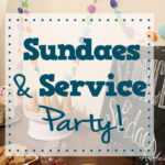 sundae service party!