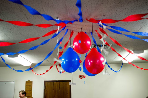 Blue and Red Birthday Party - such cute ideas!