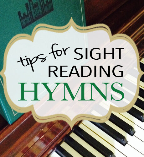 Tips for sight reading Hymns
