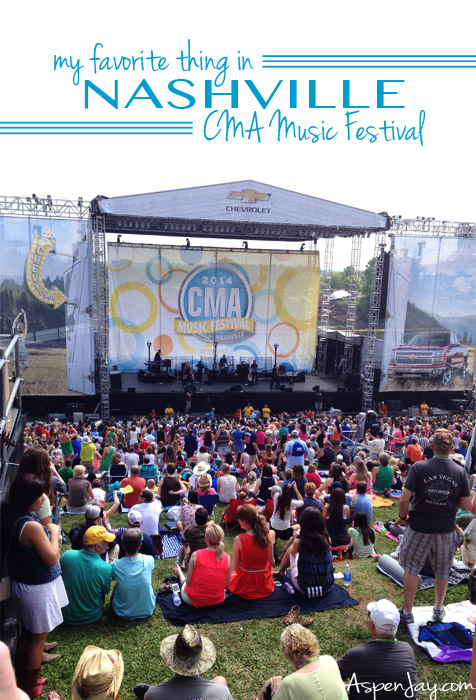 CMA Music Festival in Nashville, TN. Concerts EVERYWHERE! I need to put this on my bucket list!
