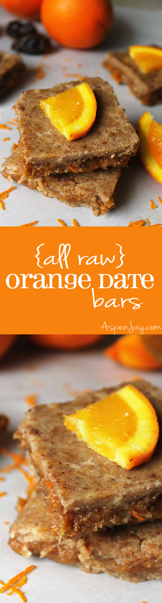 Orange Date Bars. These are All RAW!! Along with being delicious these are healthy dessert or breakfast! :)