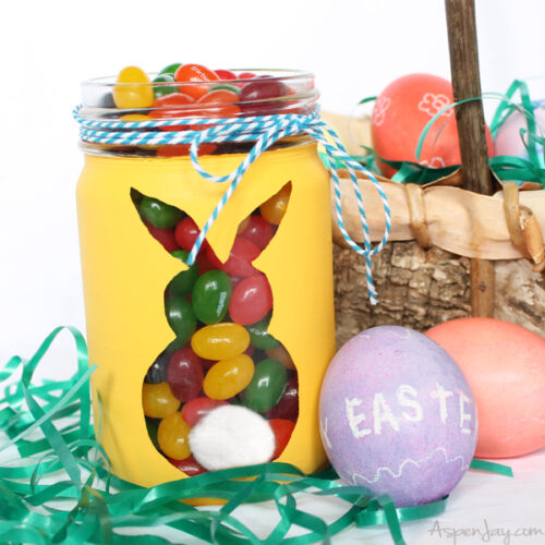 DIY Easter Bunny Jar
