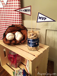 Baseball Themed Baby Shower - Aspen Jay