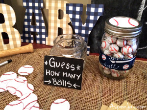 Baseball Themed Baby Shower - Aspen Jay