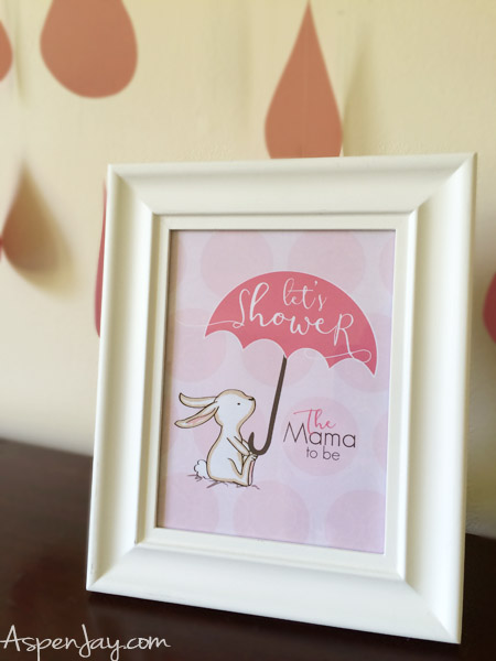 Adorable bunny baby shower ideas! LOVE the bunny! She even gives away free printables!!! That FREE bunny guest book printable is SO cute! You definitely need to pin this one!