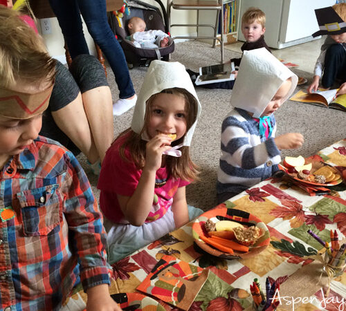 How to host a Preschool Thanksgiving Activity