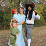 Peter pan costumes for Halloween! Escape to Neverland. :) Has a vast amount of characters- a Peter Pan theme would be PERFECT for next year!!! Definitely pinning!