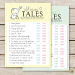 FREE Printable Baby Shower Game - Old Wives' Tales - GENDER NEUTRAL -such a fun shower trivia game and I swear some really are true!!! That little elephant is adorable!