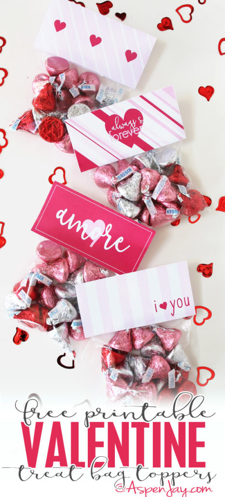 Valentine Cupcake Toppers {free instant download} - Aspen Jay