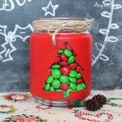DIY Christmas Jar Craft