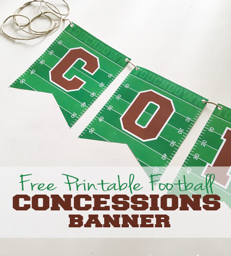 Free Football Concessions Banner