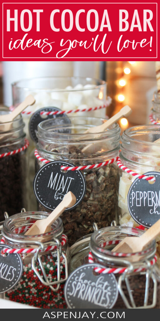 5 Tips for Creating a Hot Cocoa Bar your guests will LOVE
