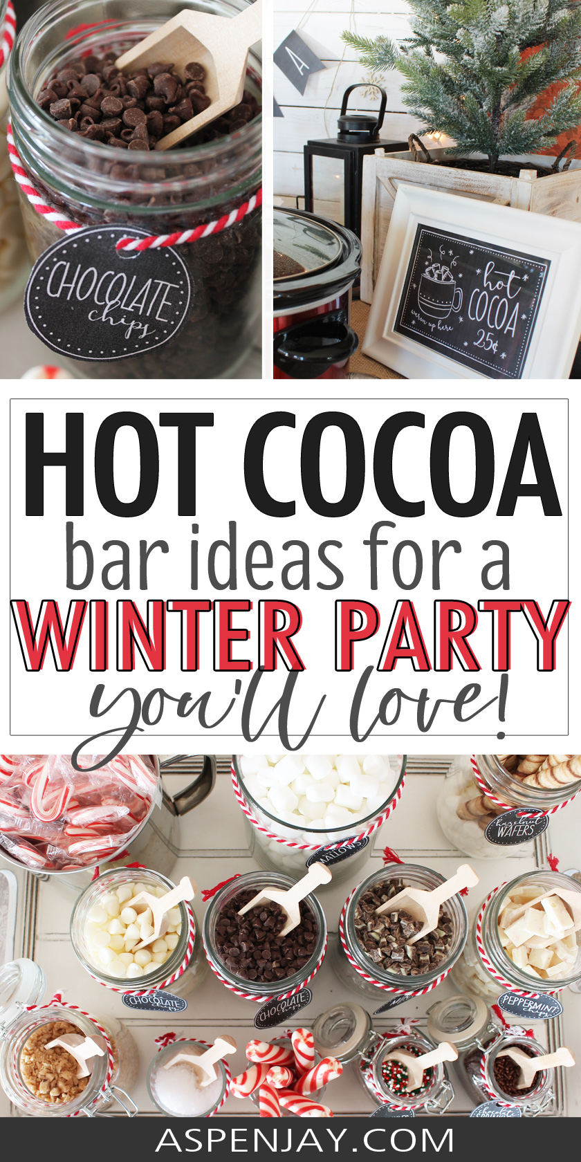 Hot Cocoa Bar Ideas For Your Upcoming Winter Party Aspen Jay   Hot Cocoa Bar Header3 