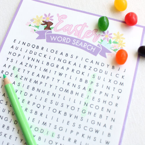 Easter Word Search – a fun freebie for you!