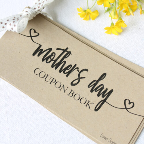 Mother’s Day Coupons – free editable printable