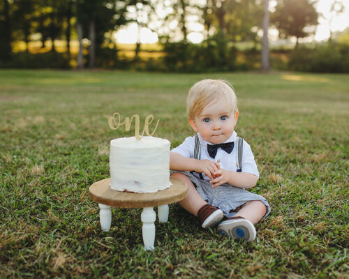 1st Birthday Photo Shoot – Little Man is ONE!