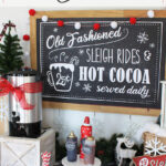 Hot chocolate bar ideas that are super cute! Loads of free printables included!