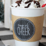 Hot chocolate bar ideas that are super cute! Loads of free printables included!