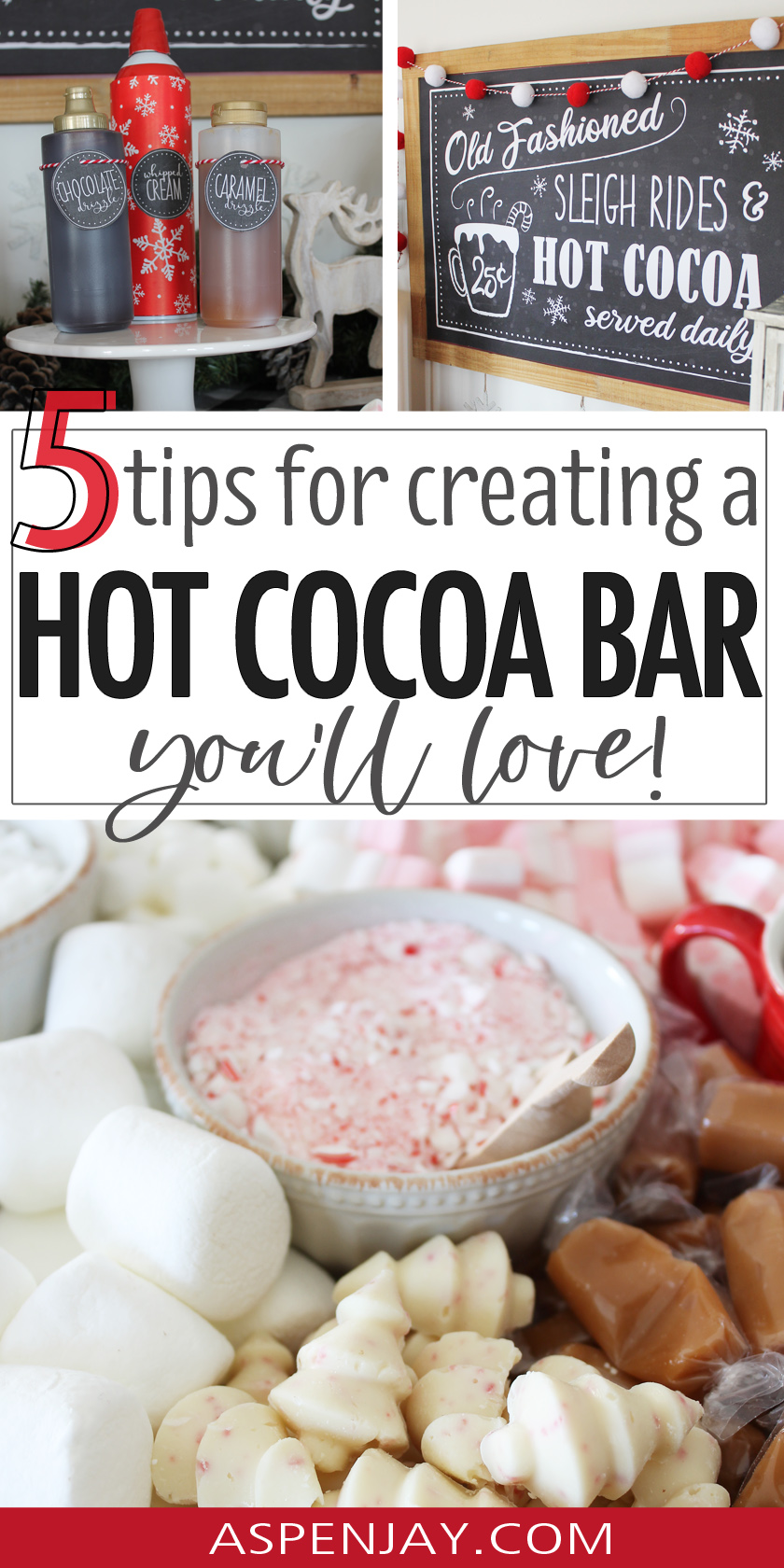 5 DIY Hot Chocolate Bar Tips Free Printables Aspen Jay   Diy Hot Chocolate Bar 7 