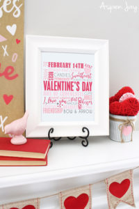 Valentine’s Subway Art Print You Will Absolutely Adore! - Aspen Jay