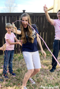 Baby is a ... { Silly String Gender Reveal } - Aspen Jay