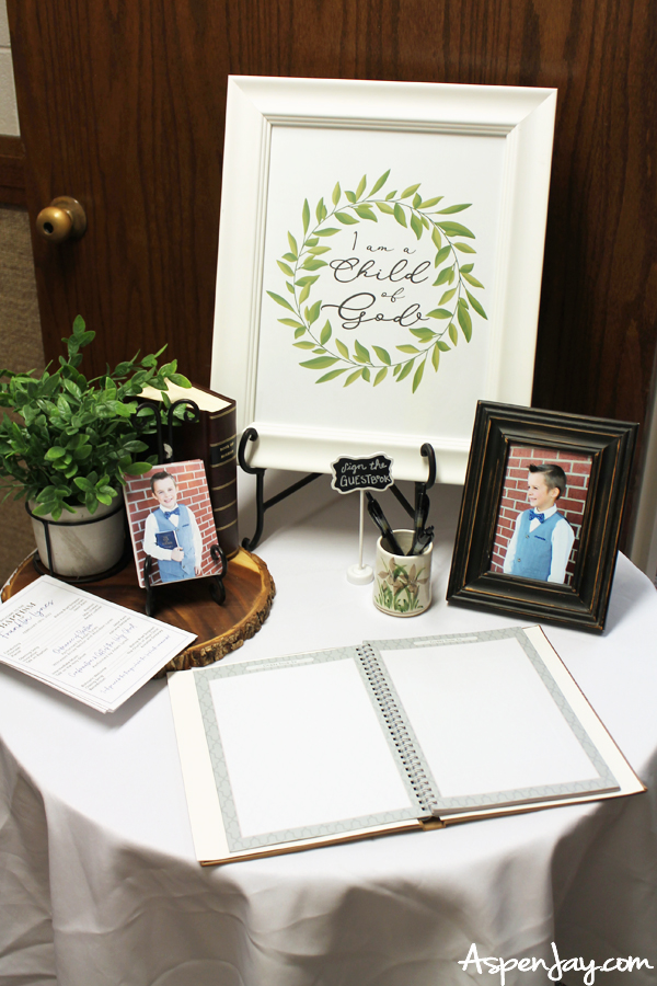 A comprehensive list of everything you need to know about planning a Latter-day Saint Baptism to keep it extra special and stress free!