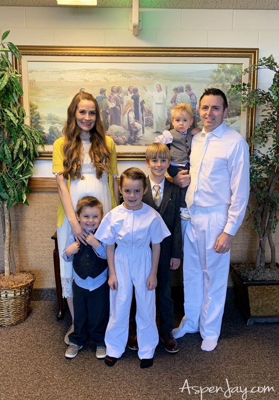 A comprehensive list of everything you need to know about planning a Latter-day Saint Baptism to keep it extra special and stress free!