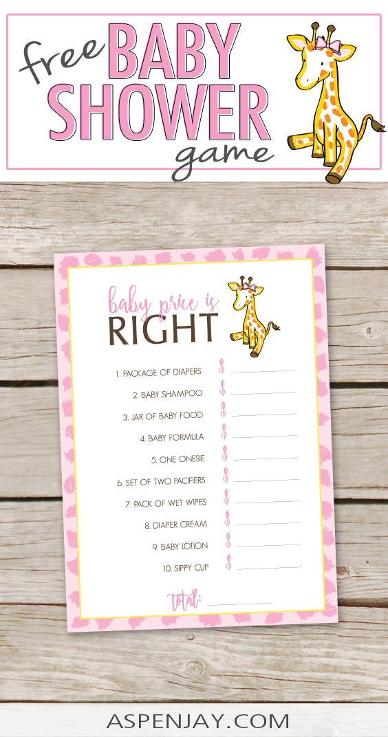 Green Bay Packers – Price Is Right Baby Shower Game – Sports Invites