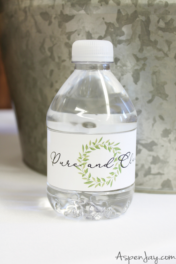 free printable baptism lables