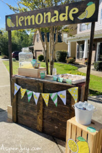 7 Lucrative Lemonade Stand Ideas for Tons of Success - Aspen Jay