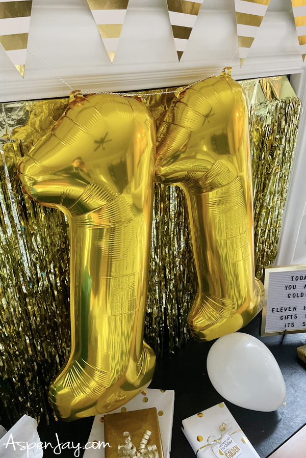 All your golden birthday questions answered plus 18 golden birthday ideas to make the milestone birthday absolutely perfect! #4 - Spotlight the number