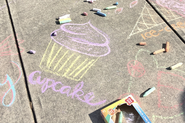 Looking for fun activities to do this summer? Here are 75+ awesome summer bucket list ideas to include in your summer! Simpleness of playing with chalk is a great one!