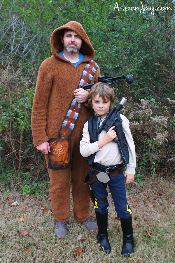 Han Solo costume. Need epic costumes ideas this Halloween? You don't need to travel to a galaxy far, far away for authentic Star Wars family costumes! 