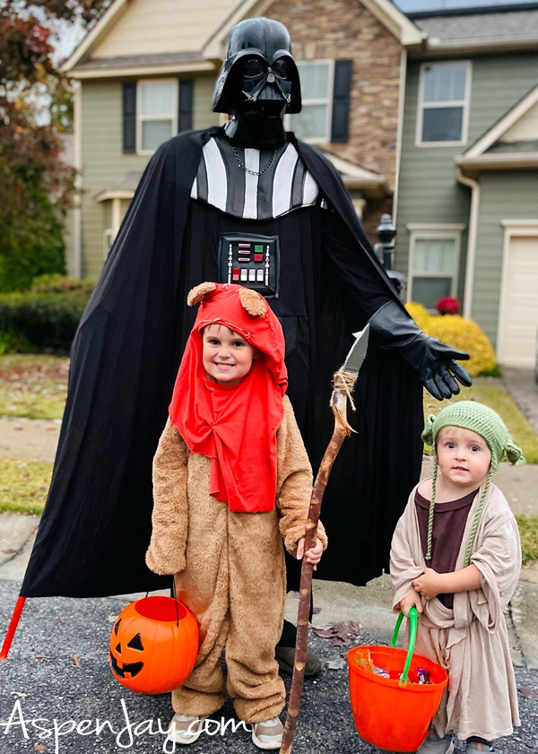 Need epic costumes ideas this Halloween? You don't need to travel to a galaxy far, far away for authentic Star Wars family costumes! Here are some great DIY ideas to make your own! 