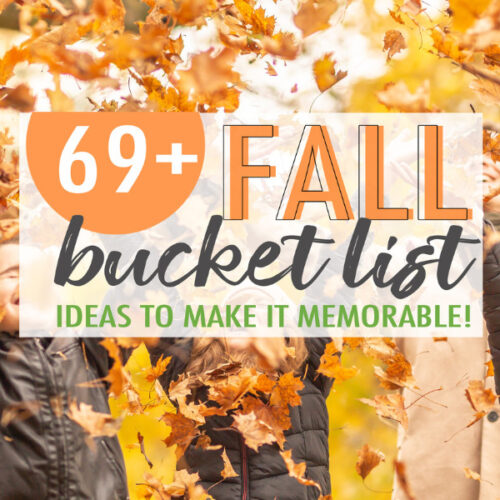Make the most of the autumn season with these fabulous fall bucket list ideas that will create memories to last a lifetime! Included is a fall bucket list printable to help you keep track of all the fun things you hope to experience during this glorious time of year!