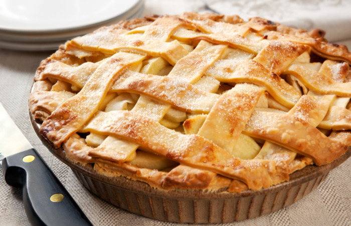 Enjoy a home baked pie during the harvest months.
