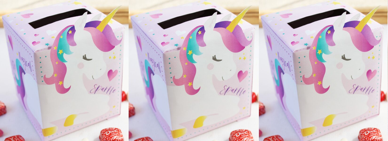 An Enchanting Unicorn Valentines Box Idea – FREE Printable & Easy DIY