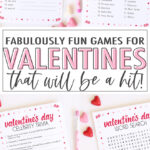 FREE printable Valentines Games that you will LOVE!