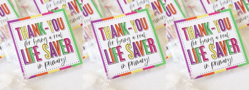 LifeSaver Teacher Appreciation Free Printable Tags