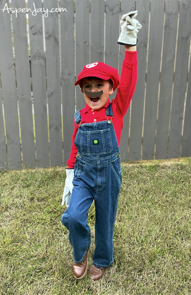 Super Mario is the perfect character to pull off this Halloween! A perfect last minute costume idea if you need one! 