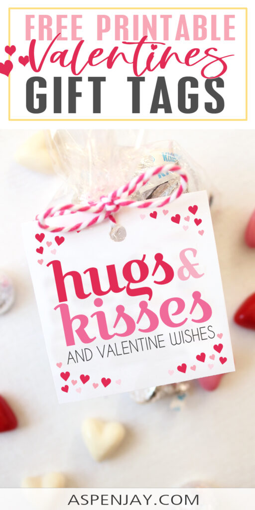 These FREE printable Valentine tags are perfect to attach to the goodies and treats your child will be handing out at school.